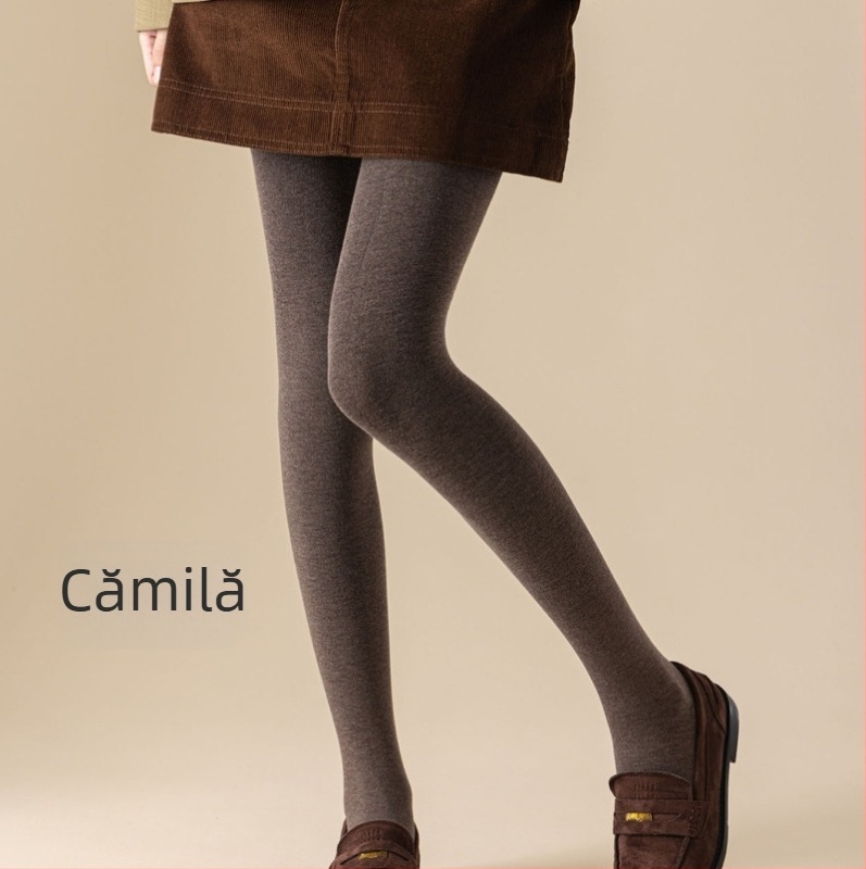 Șosete tricotate pentru femei și colanți dreapți – țesătură amestecată, respirabilă, păstrează căldura, grosime medie, înălțimea tubului: salopetă