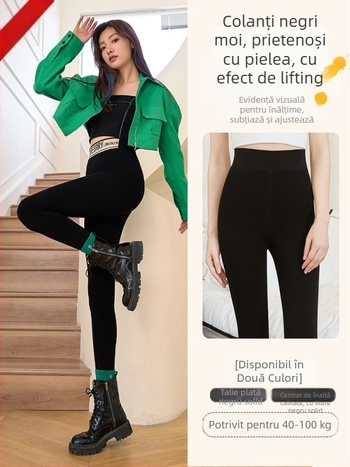 Pantaloni de iarnă pentru femei din nylon și spandex, căptușiți cu fleece, stil salopetă, elasticitate ridicată
