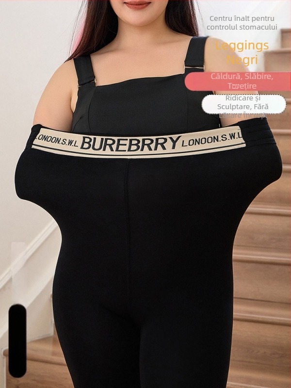 Pantaloni de iarnă pentru femei din nylon și spandex, căptușiți cu fleece, stil salopetă, elasticitate ridicată