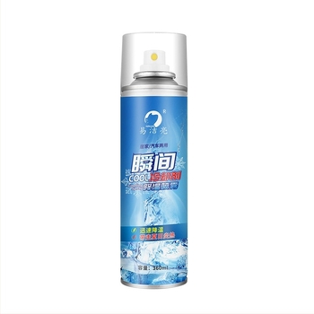 Yi Jie Liang spray de răcire pentru mașini cu gheață uscată, deodorant sport antiperspirant, îmbrăcăminte răcoroasă | Brand: Yi Jie Liang; Piețe țintă: Japonia, Coreea de Sud; Etichetă privată licențiată