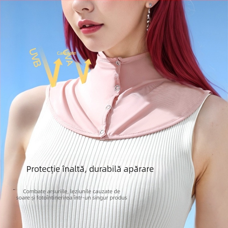 Rydo eșarfă de protecție solară pentru gât, țesătură nylon, conținut 71–80%, protecție solară, stil urban