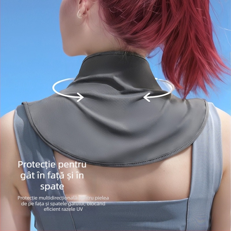 Rydo eșarfă de protecție solară pentru gât, țesătură nylon, conținut 71–80%, protecție solară, stil urban