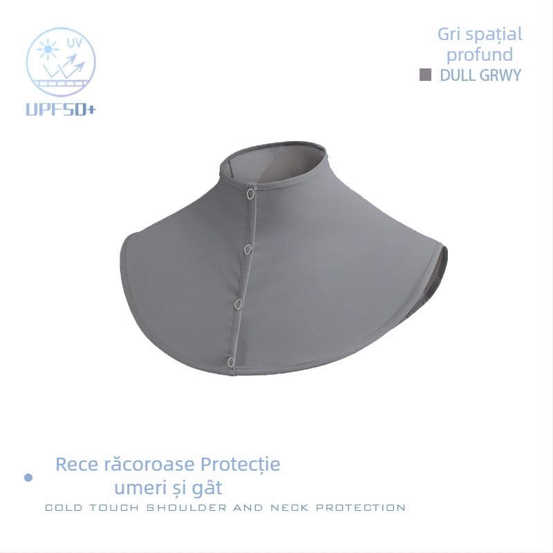 Rydo eșarfă de protecție solară pentru gât, țesătură nylon, conținut 71–80%, protecție solară, stil urban