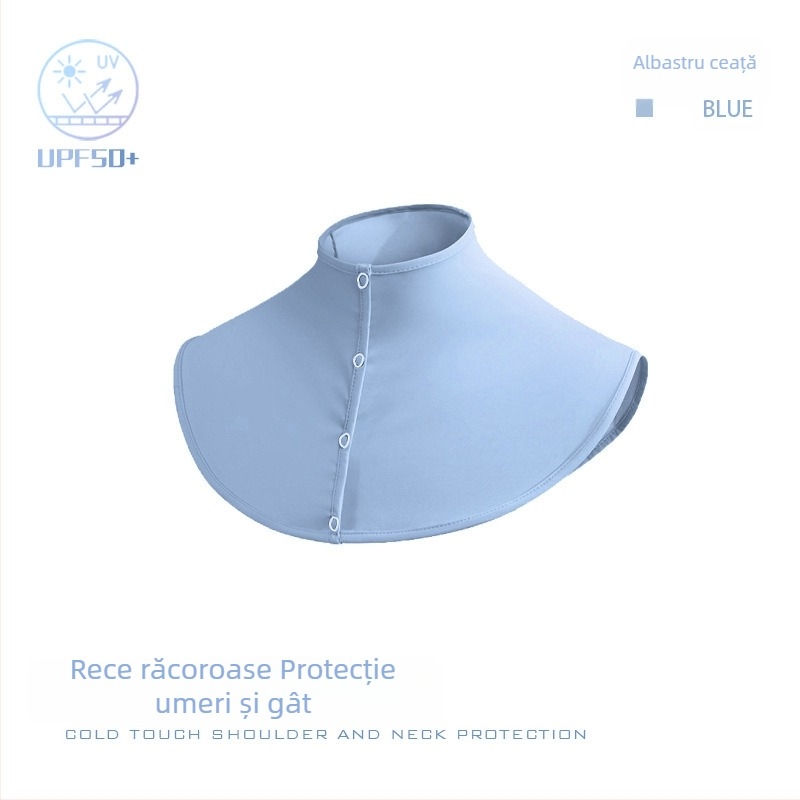 Rydo eșarfă de protecție solară pentru gât, țesătură nylon, conținut 71–80%, protecție solară, stil urban