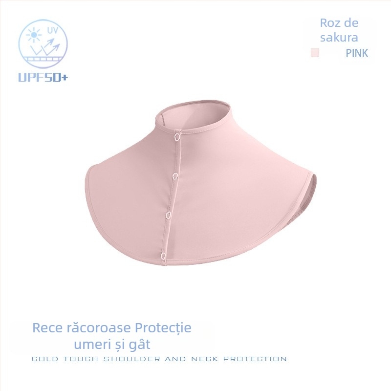 Rydo eșarfă de protecție solară pentru gât, țesătură nylon, conținut 71–80%, protecție solară, stil urban