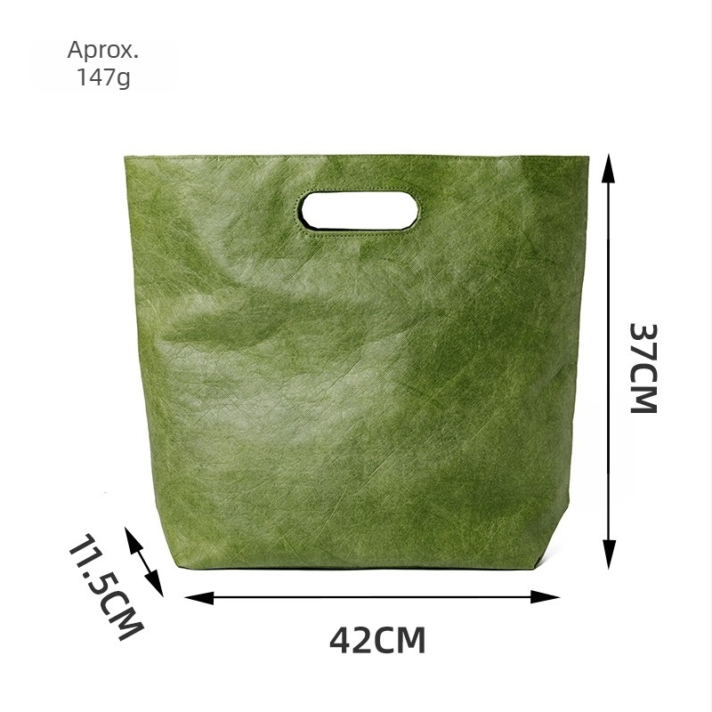 Geantă cadou din hârtie DuPont, cu închidere magnetică, interior căptușit cu buzunar cu fermoar, logo personalizabil, stil vintage