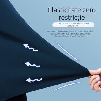 Cămașă de bărbați căptușită cu fleece, caldă, guler pătrat, mâneci lungi, buzunar decorativ