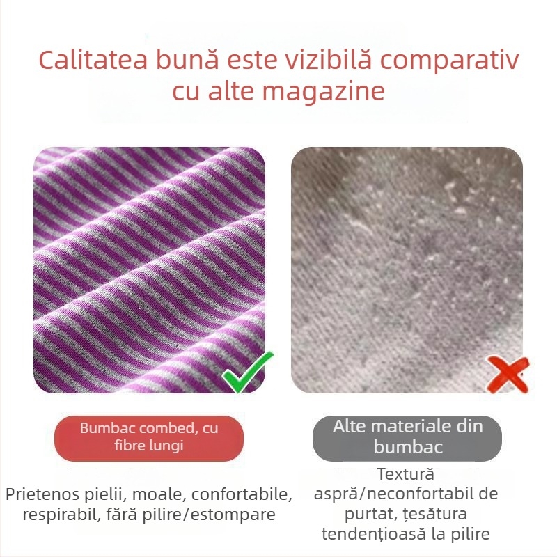 Set de lenjerie termică din bumbac 100% pentru femei, cu pulover cu guler înalt, pentru toamnă-iarnă — 100% bumbac exterior și căptușeală; grosime extra thick (401-500 g/m²); menține căldura; destinat femeilor în vârstă