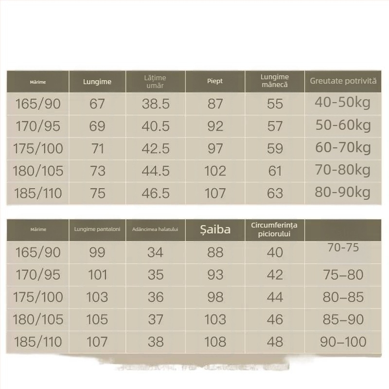 Set de lenjerie termică pentru bărbați, trei straturi, exterior din blană de iePURE (100%), căptușeală din bumbac, 260 g/m², menține căldura