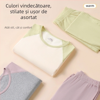 Top termic de toamnă pentru fete – 95% bumbac, un singur strat, 181–200 g/m², pentru 7–18 ani