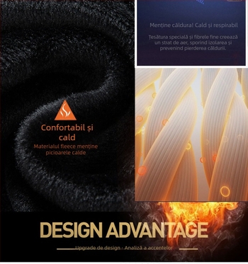 Pantaloni casual de afaceri pentru bărbați, croială dreaptă, talie medie, căptușeală din fleece, fără călcare, material elastic