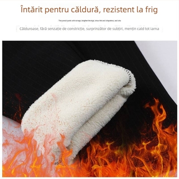 Pantaloni femei din țesătură Wire Cloth, 90-95% poliester, talie medie, stil Hong Kong wind, retro literar-artistic