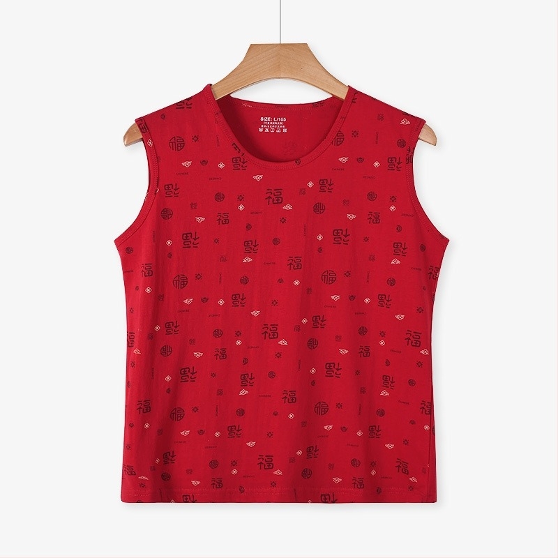 Vesta din bumbac fără mâneci pentru femei, guler rotund, 100% bumbac, țesătură subțire, potrivită pentru toate sezoanele