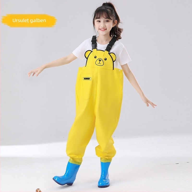Costum impermeabil pentru copii pentru joacă în apă – uscare rapidă, respirabil, rezistent la vânt, durabil