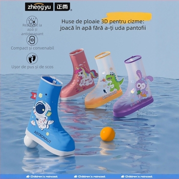 Ghete de ploaie impermeabile, antiderapante, rezistente la uzură — origine Jiangsu, marcă Rain, etichetă privată, 150 perechi pe cutie, stil modern minimalist, personalizare disponibilă