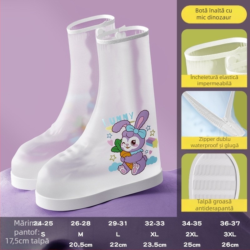 Ghete de ploaie impermeabile, antiderapante, rezistente la uzură — origine Jiangsu, marcă Rain, etichetă privată, 150 perechi pe cutie, stil modern minimalist, personalizare disponibilă