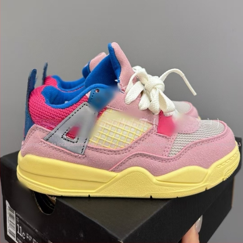 Pantofi de baschet pentru copii – exterior, unisex – antiderapant, respirabili, ușori, amortizare, uscare rapidă