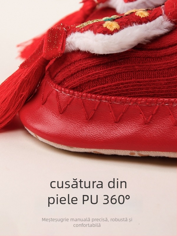 Șosete de podea pentru bebeluși, antiderapante, din bumbac respirabil, model desen animat, pentru primăvară și toamnă