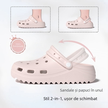 Sandale pentru copii din EVA, model desen animat, talpă antiderapantă, pentru copii 1–3 și 7–12 ani, primăvara 2025