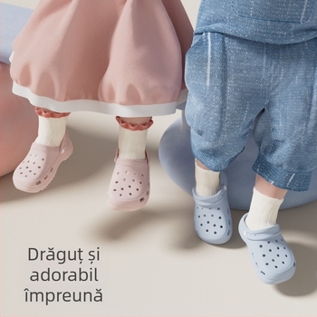 Sandale pentru copii din EVA, model desen animat, talpă antiderapantă, pentru copii 1–3 și 7–12 ani, primăvara 2025