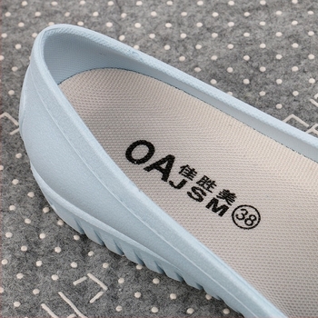 Cizme de ploaie pentru femei, scurte, impermeabile, talpă antiderapantă, partea superioară din PVC, toc mic 1-3 cm