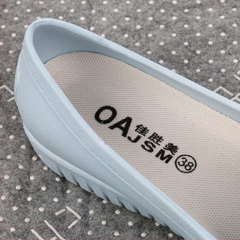 Cizme de ploaie pentru femei, scurte, impermeabile, talpă antiderapantă, partea superioară din PVC, toc mic 1-3 cm