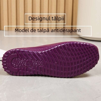 Cizme de ploaie pentru femei din PVC, până la genunchi, talpă groasă, impermeabile și antiderapante, toamnă-iarnă