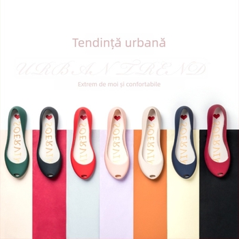 Cizme de ploaie pentru femei din PVC, cu design bot de pește – impermeabile, antiderapante, talpă cu înălțime încorporată