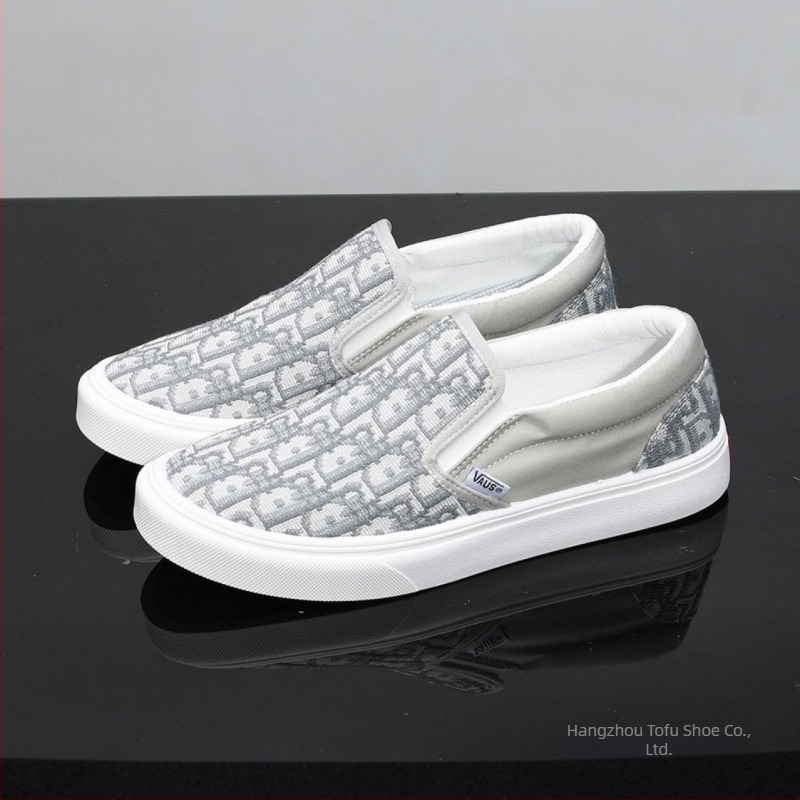 Pantofi casual din pânză pentru bărbați, cu șiret, profil redus, respirabili, ușori, talpă EVA și căptușeală din plasă