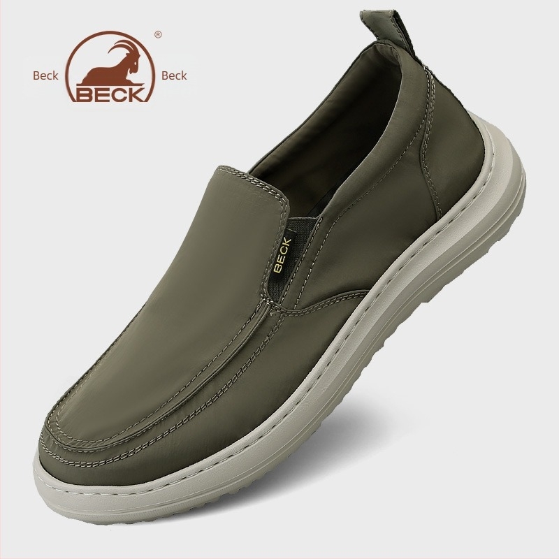 Ram pantofi pentru bărbați din material textil - respirabili, impermeabili, ușori; parte superioară din material textil; talpă din spumă cu înălțimea toc 3-5 cm.