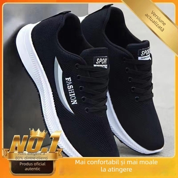 Pantofi unisex Fisherman, cu vârf rotund, închidere cu fermoar, căptușeală din piele artificială