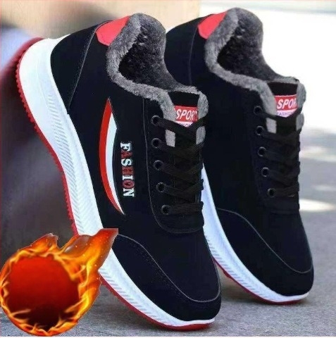 Pantofi unisex Fisherman, cu vârf rotund, închidere cu fermoar, căptușeală din piele artificială