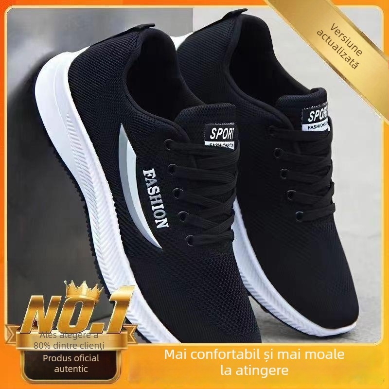 Pantofi unisex Fisherman, cu vârf rotund, închidere cu fermoar, căptușeală din piele artificială