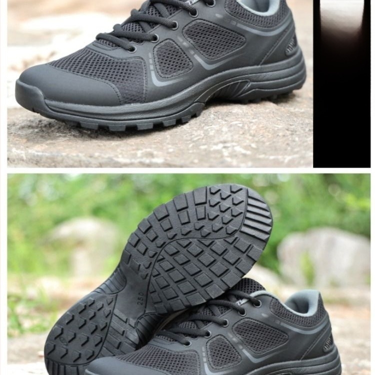 Pantofi de drumeție pe malul râului pentru bărbați, partea superioară din material textil, căptușeală din plasă, talpă din cauciuc, închidere cu șireturi