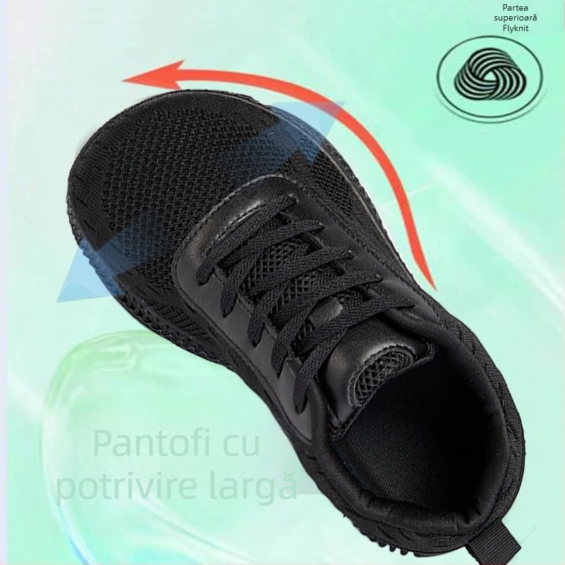 Pantofi casual de plimbare unisex, închidere cu șiret frontal, partea superioară din țesătură, pentru toate anotimpurile, lansare primăvara 2025