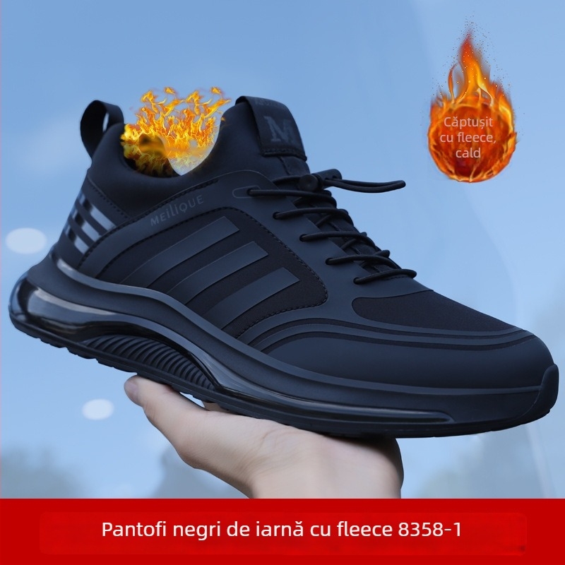 Loafers bărbați pentru vară, partea superioară din pânză, talpă din cauciuc, închidere Kick, vârf ascuțit, respirabili