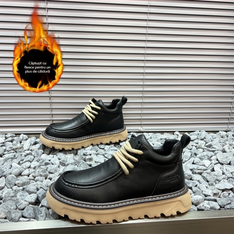 Ghete Martin - impermeabile, de iarnă, înalte pentru drumeții, talpă groasă și creștere de 3-5 cm