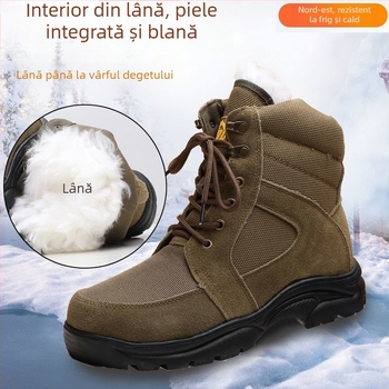 Ghete Martin PU partea superioară; Talpă din cauciuc; Vârf rotund; Toc mic 1–3 cm; Gambă înaltă (PU partea superioară; Talpă din cauciuc; Vârf rotund; Toc mic; Gambă înaltă)