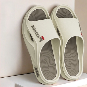 Slapi pentru bărbați, partea superioară PVC, talpă PVC, talpă turnată prin injecție, stil tineresc