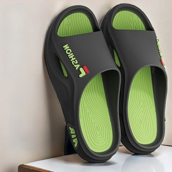 Slapi pentru bărbați, partea superioară PVC, talpă PVC, talpă turnată prin injecție, stil tineresc