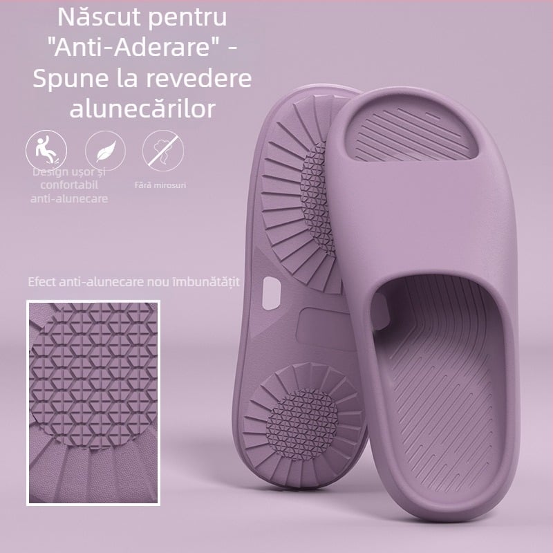 Papuci EVA unisex pentru interior, vară 2025, stil leisure, talpă moale, încălțăminte comodă