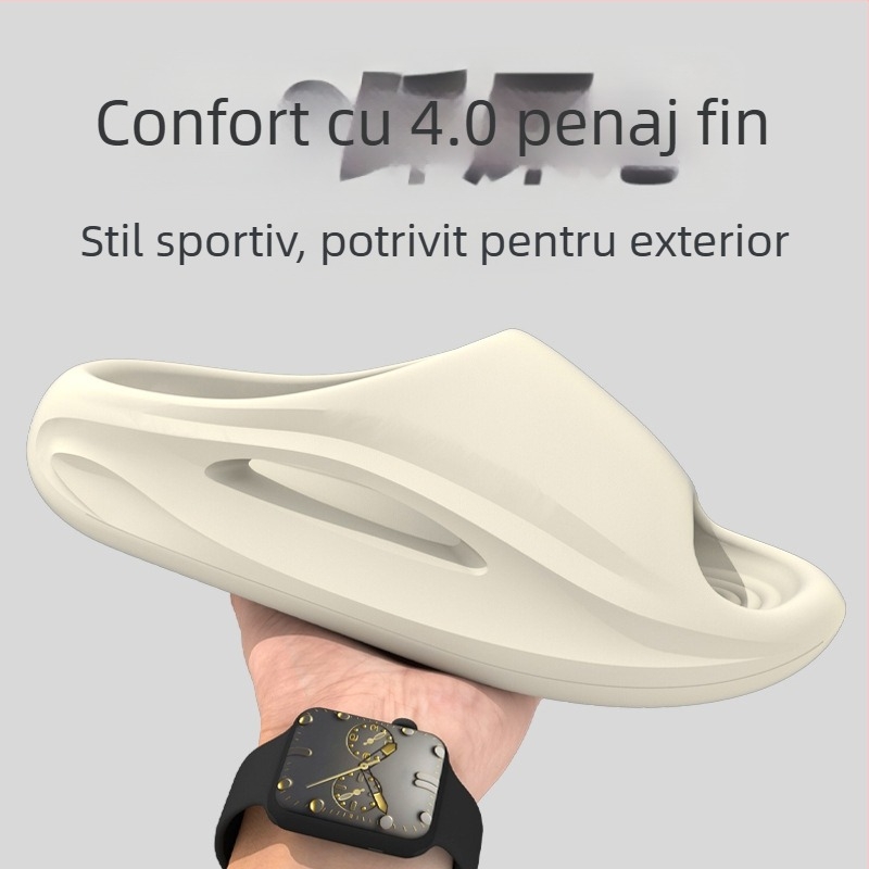 Slapi unisex din EVA pentru adulți cu talpă EVA, turnare prin injecție, formare dintr-o bucată, anti-odor, primăvara 2025