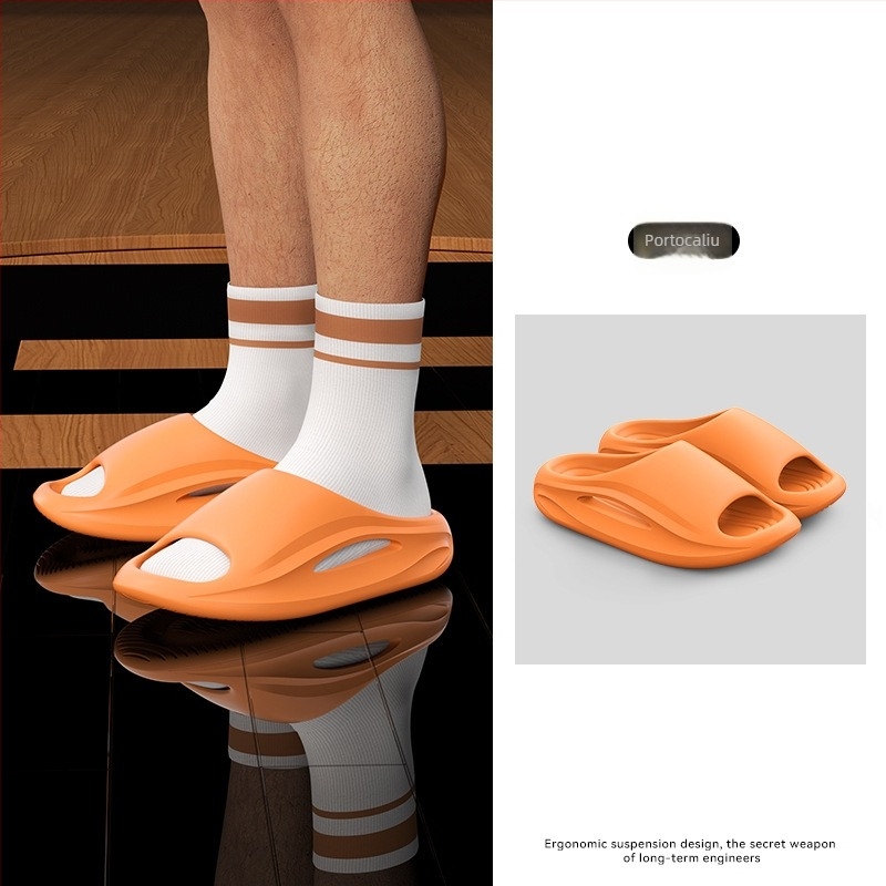Slapi unisex din EVA pentru adulți cu talpă EVA, turnare prin injecție, formare dintr-o bucată, anti-odor, primăvara 2025