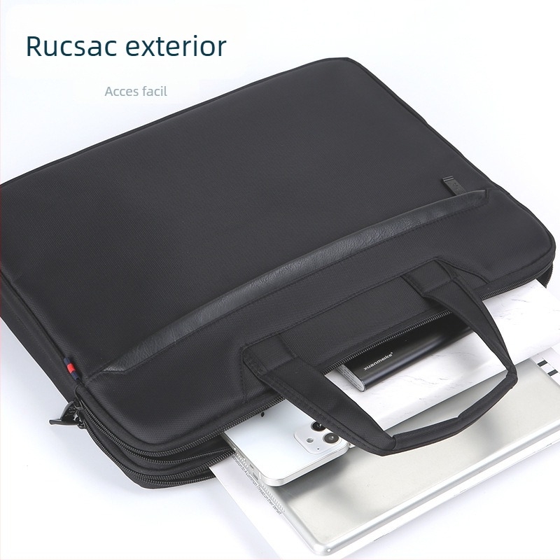 Geantă de laptop pentru bărbați Yao Jie, material Oxford, fermoar, design cu trei straturi