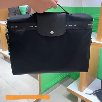 Geantă pentru laptop din nailon - impermeabilă, ultra ușoară, rezistentă, material: nailon, toamnă 2025