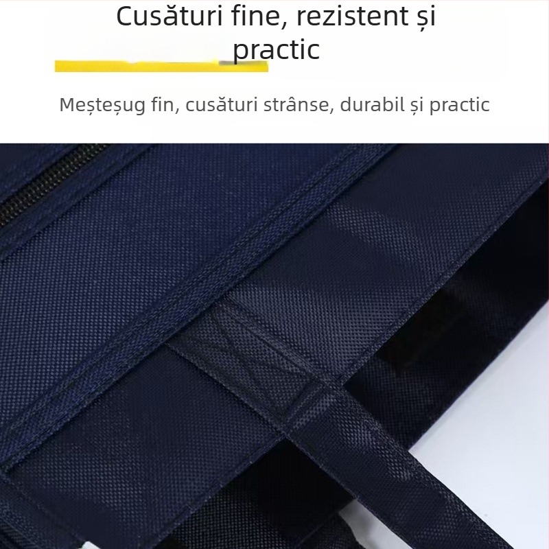 Orange fruit geantă de afaceri, din Oxford, închidere cu fermoar, formă dreptunghiulară