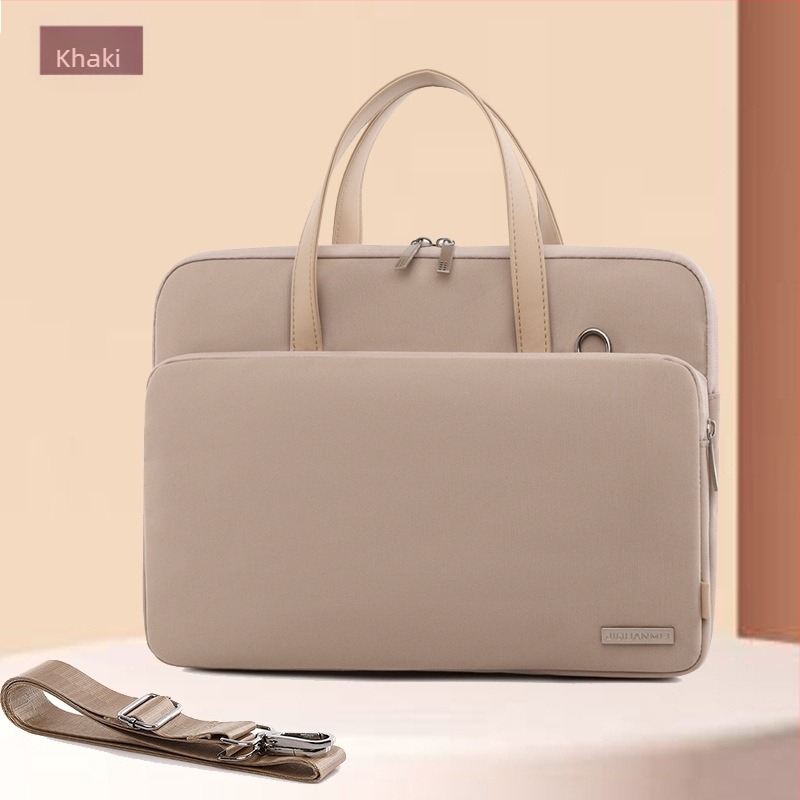 Geantă pentru laptop, material Oxford rezistent, căptușeală din nailon, stil urban minimalist, geantă de afaceri portabilă
