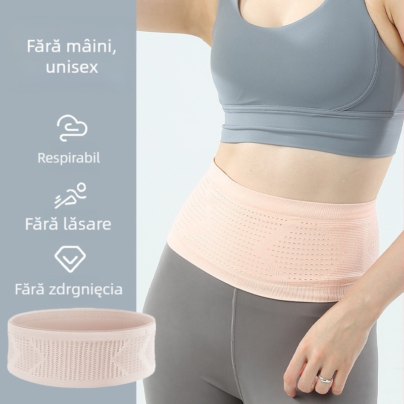 Borsetă de talie sport pentru exterior – ultra ușoară, respirabilă, extensibilă, din nailon, unisex, pentru alergare și fitness