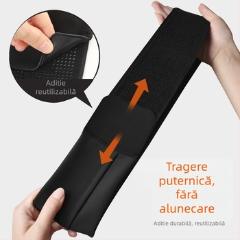 Borsetă de talie pentru alergare cu buzunar pentru telefon, unisex, poliester, respirabil, ultraușor, anti-furt