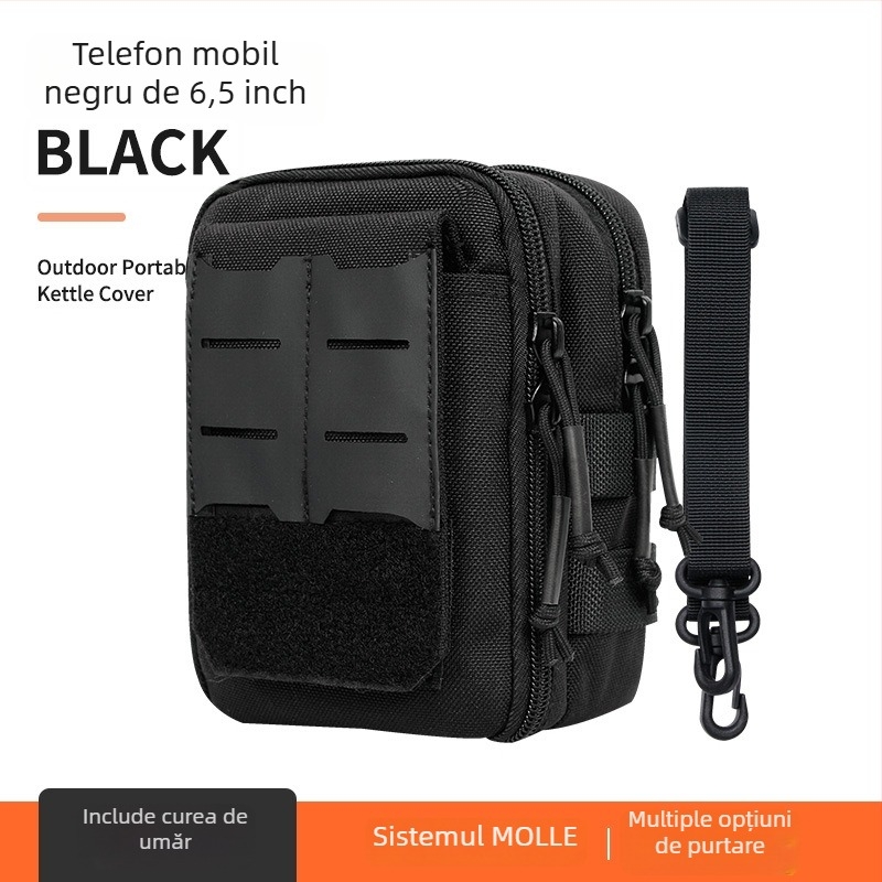 Geantă talie tactică, multifuncțională pentru activități în aer liber, cod funcție 20865388422, căptușeală din poliester, lansare primăvara 2024